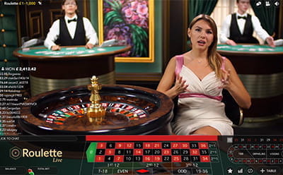 Live Roulette at Fruity King Casino