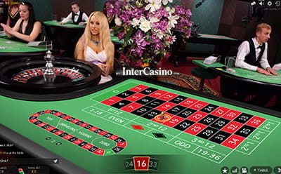 InterCasino Features Many Live Roulette Tables