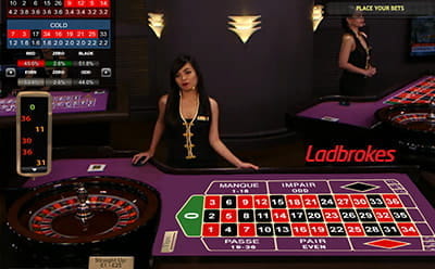 Ladbrokes Has Many Live Roulette Tables