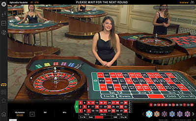 Live Roulette at Mansion Casino