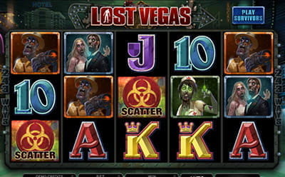 Play the New Release Lost Vegas at NetBet Casino