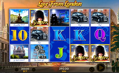 Love From London Slot Bonus Round
