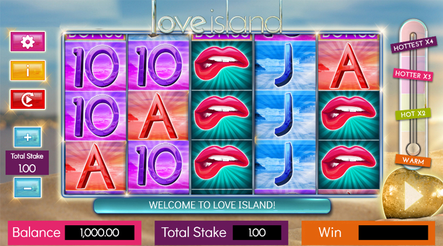 Free Demo of the Love Island Slot