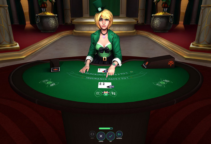 Lucky Blackjack table view