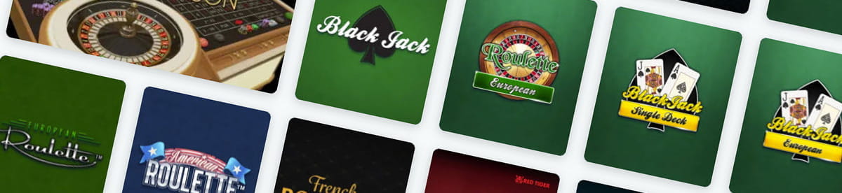 A Showcase of Lucky Days Casino's Table Games List