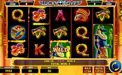 Lucky Egypt Slot Game at Canadian Mr.Play Casino