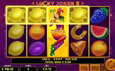 Lucky Joker 5 Slot Bonus Round