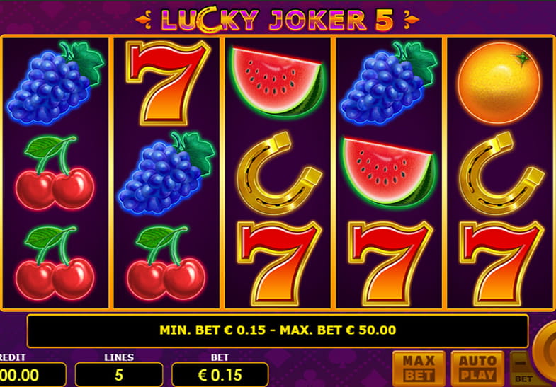 Free Demo of the Lucky Joker 5 Slot