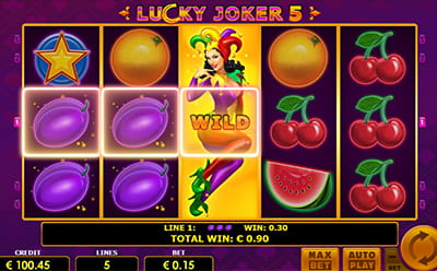 Lucky Joker 5 Slot Free Spins