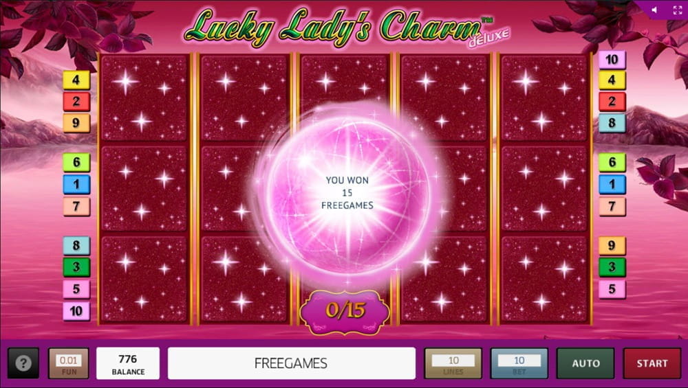 lucky ladys charm deluxe casino slot