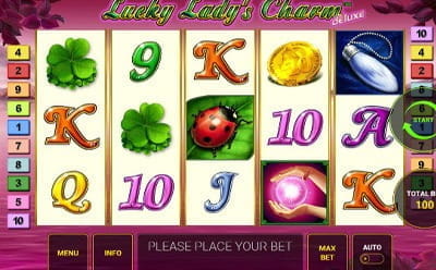 Lucky Lady's Charm Deluxe Slot Mobile