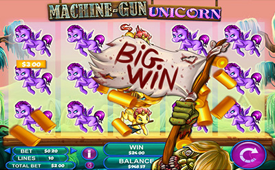 Machine Gun Unicorn Slot Free Spins