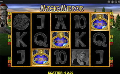 Magic Mirror Deluxe 2 Slot Bonus Round