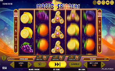 Magic Spinners Slot Respin Feature