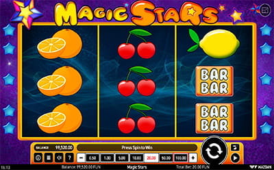 Magic Stars Slot Desktop