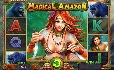 Magical Amazon Slot at 20Bet Casino