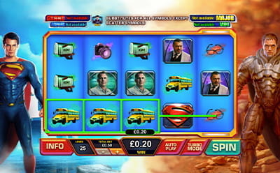 Man of Steel Slot Free Spins