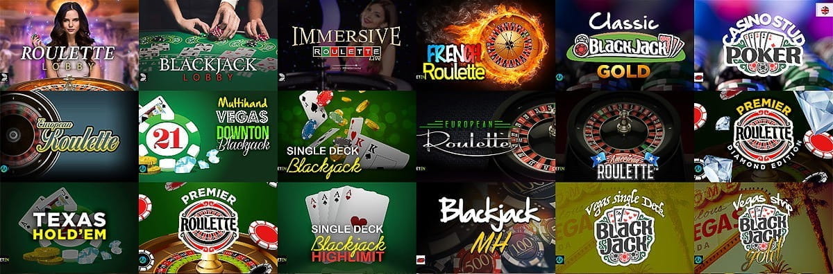 A Huge Variety of Table Games Available at Casino Cruise
