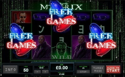 Matrix Slot Free Spins