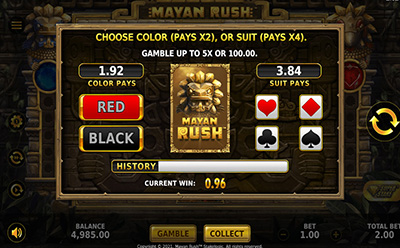 Mayan Rush Slot Free Spins