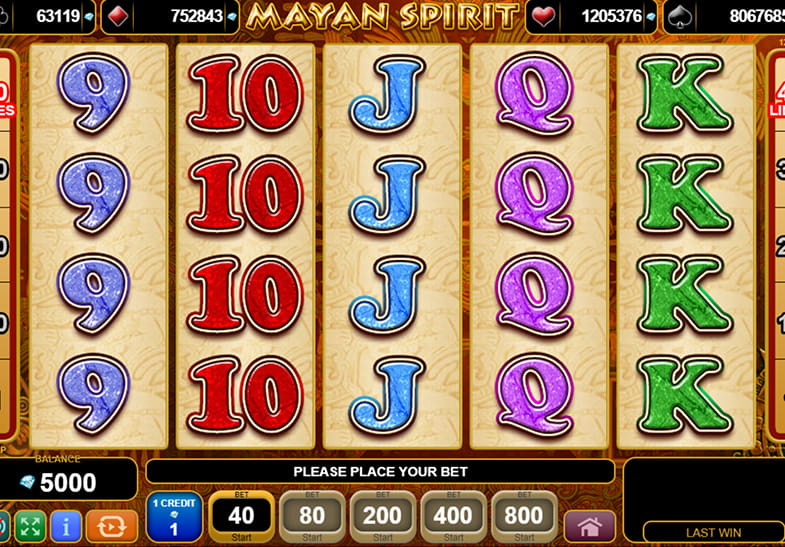 Mayan Spirit Slot EGT