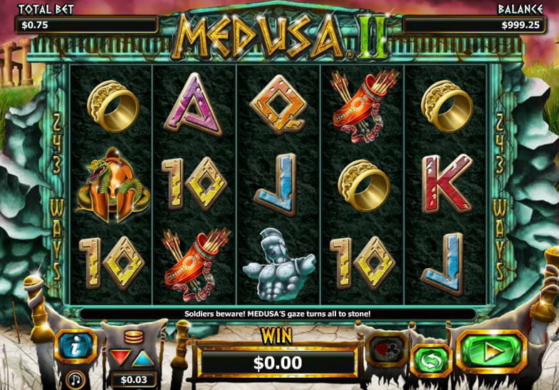 Free Demo of the Medusa II Slot