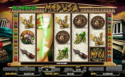Medusa Slot Re-Spins Bonus Round