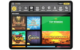 Mega Casino Mobile App for iPad