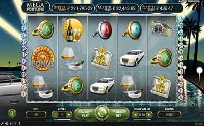 Mega Fortune Slot at Mr Green Casino