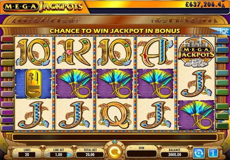 Mega Jackpots Cleopatra Slot Demo Game