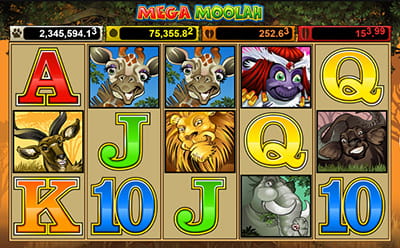 Mega Moolah Slot at Golden Tiger Casino