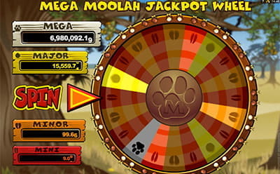 The Jackpot Game at Mega Moolah