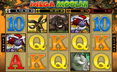 Mobile Version of Mega Moolah
