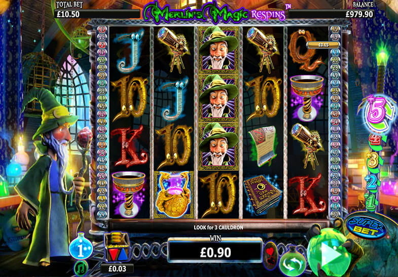 Play Merlin’s Magic Respins for Free 