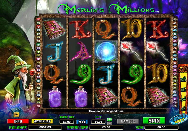 Play Merlin’s Millions for Free