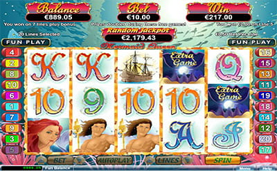 Mermaid Queen Slot Bonus Round