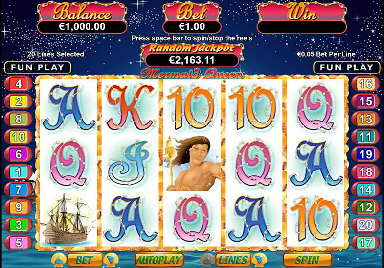 Free Demo of the Mermaid Queen Slot