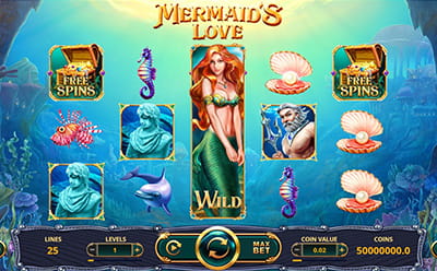 Mermaid's Love Slot Free Spins