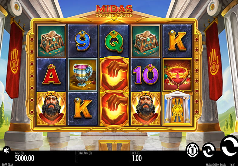 Free demo of Midas Golden Touch Slot
