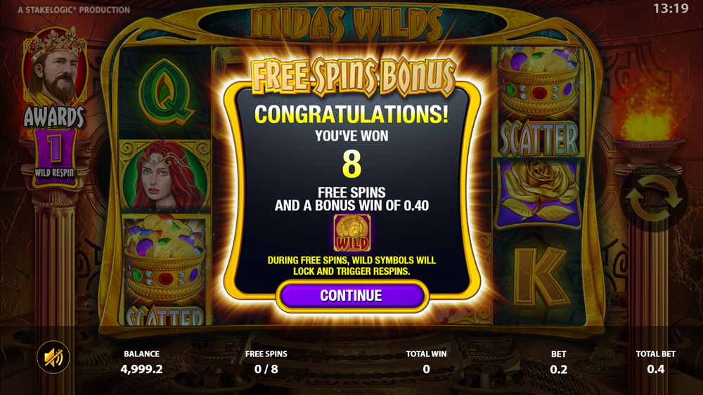 Midas Golden Touch Slot Review 🥇 (2023) - RTP & Free Spins