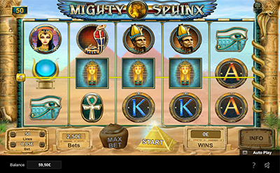 Mighty Sphinx Slot Mobile
