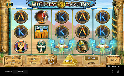 Mighty Sphinx Slot Scatter Symbol
