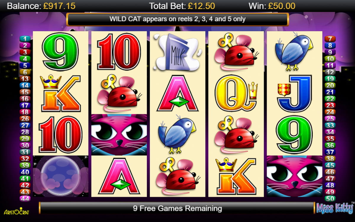Play miss kitty slots free