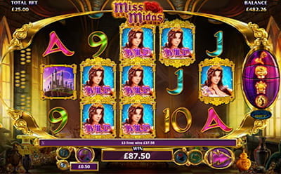 Miss Midas Slot Free Spins