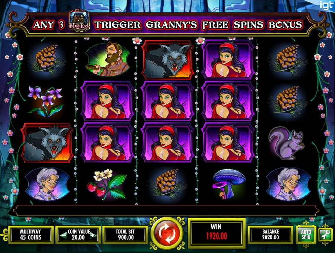 Miss Red Slot Machine Miss Red Slot Machine