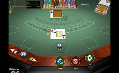 Mobile Blackjack at 32Red Casino