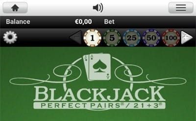 Mobile Blackjack games at Party Casino