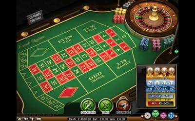 Mobile Roulette Roll at All British App