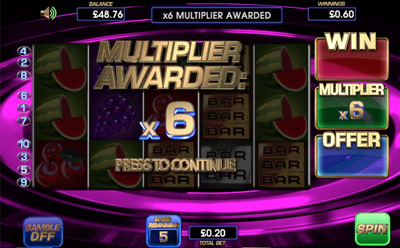 Money Multiplier Slot Bonus Round
