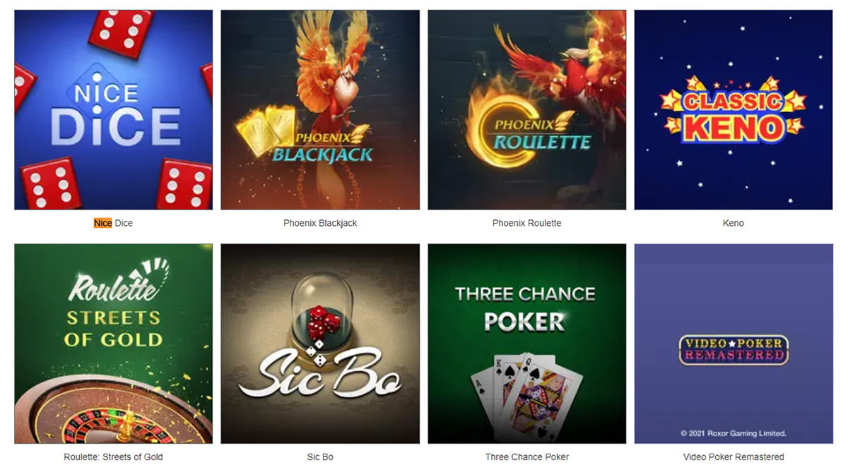 The Monopoly Casino Table Games Catalogue